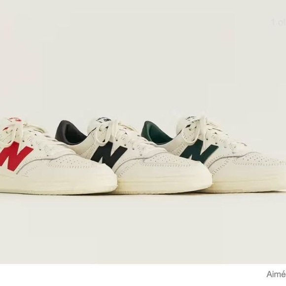 Aime Leon Dore (ALD) x New Balance T500 Tennis Oxford - White/Black (Size 10.5) - Picture 2 of 7